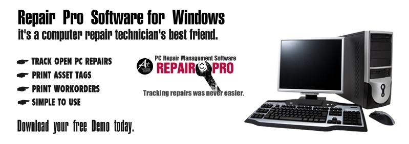 Computer Repair Tracking software for computer shops